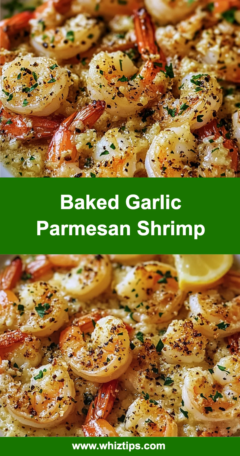 Baked Garlic Parmesan Shrimp