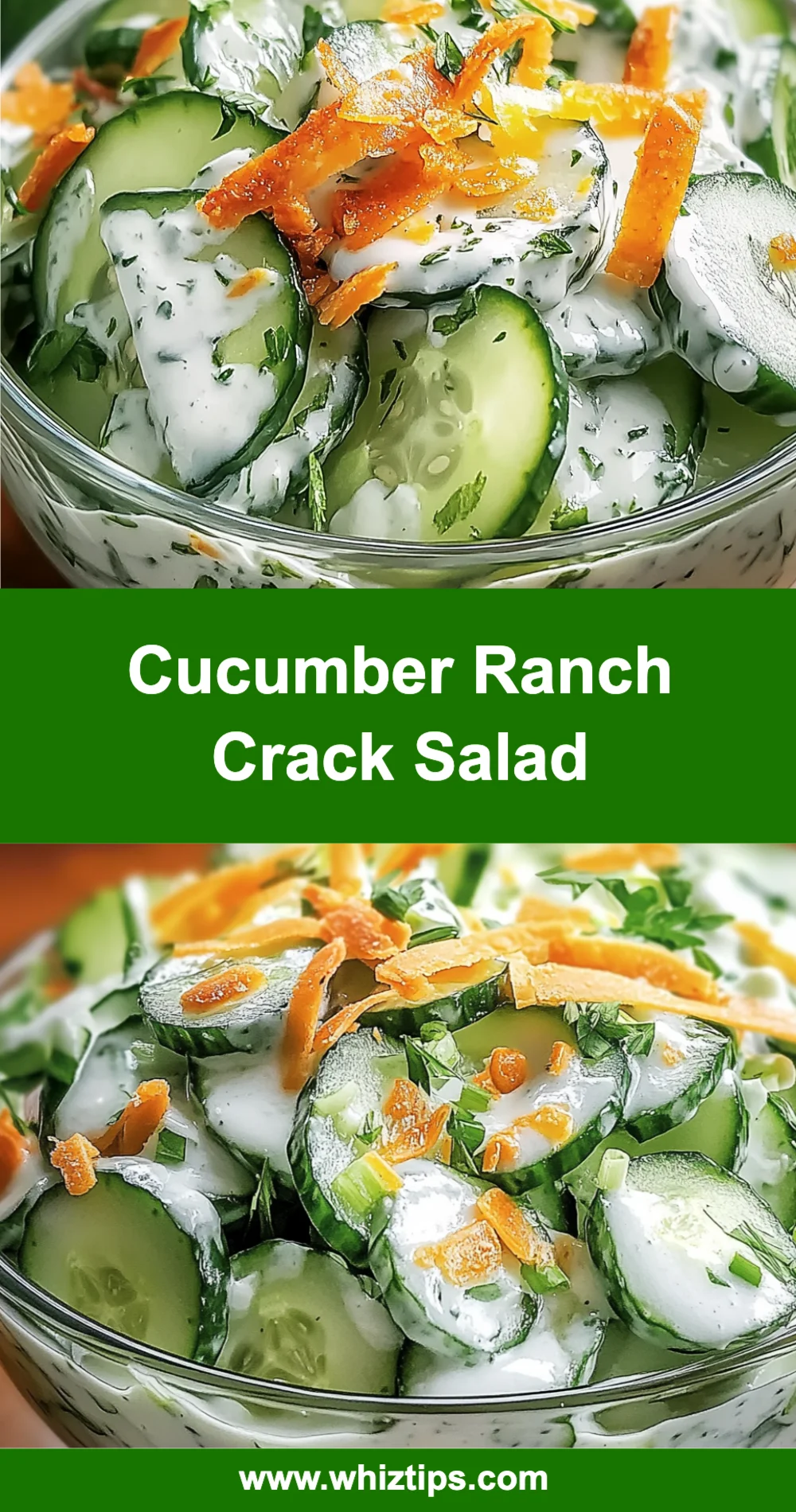 Cucumber Ranch Crack Salad