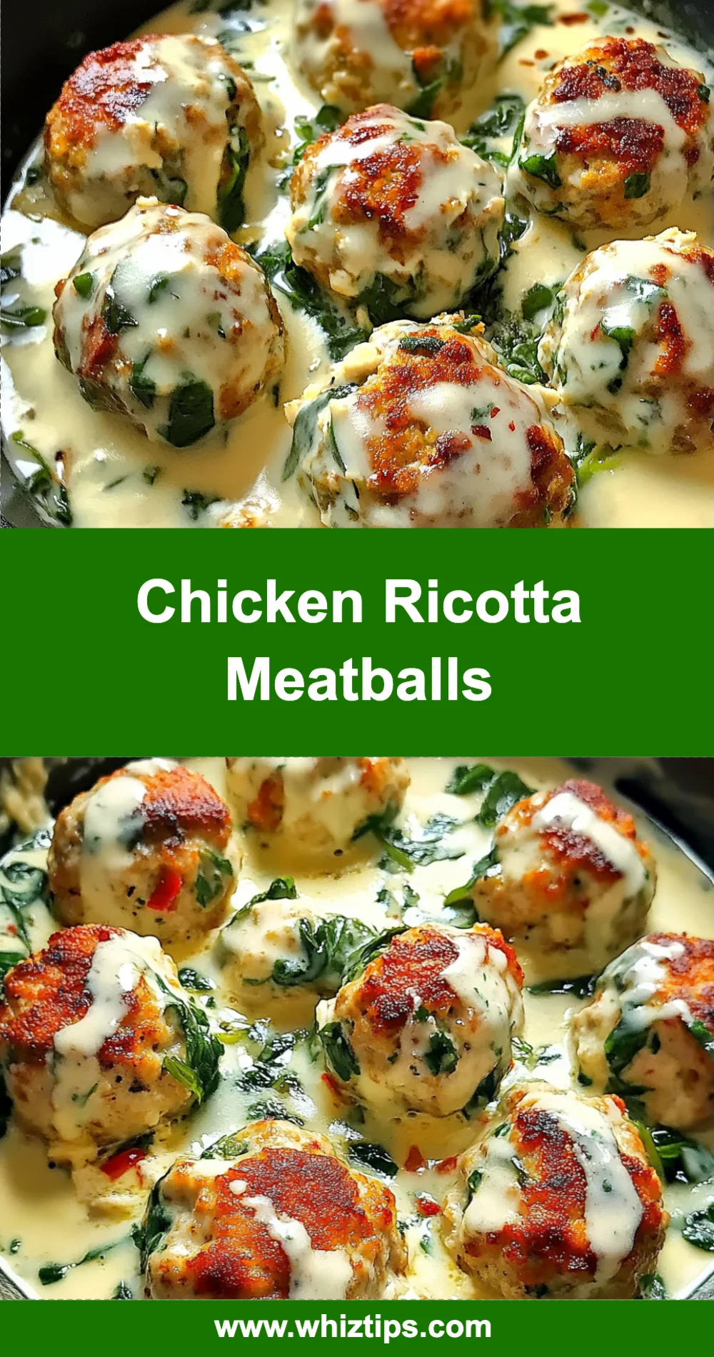 Chicken Ricotta Meatballs