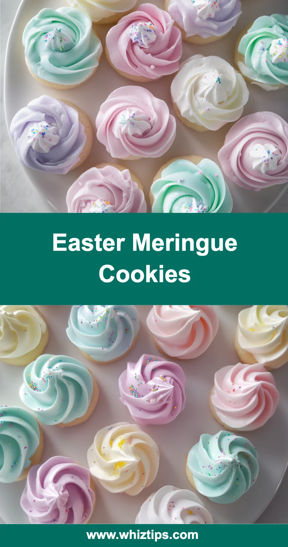 Easter Meringue Cookies
