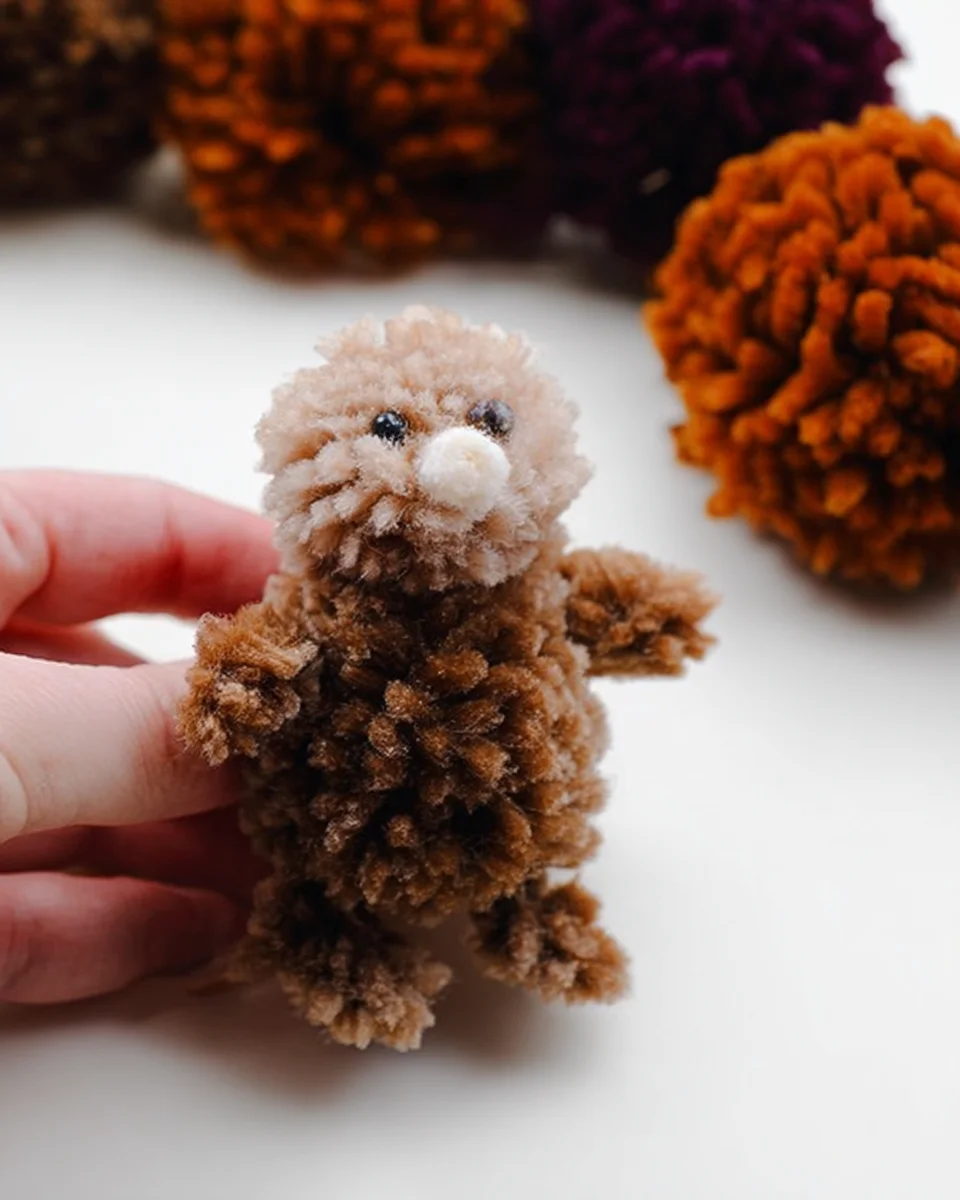 Adorable Pom Pom Otter Craft Recipe