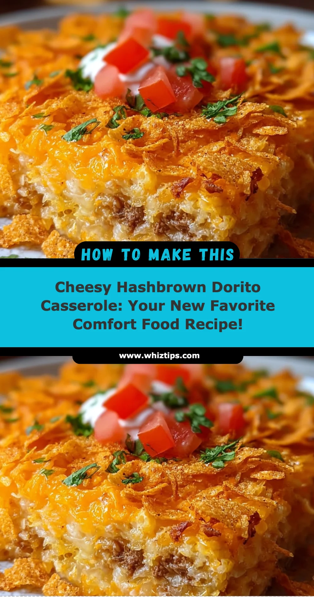 Cheesy Hashbrown Dorito Casserole Recipe (Ultimate Comfort Food)