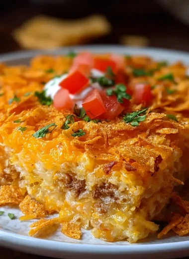 Cheesy Hashbrown Dorito Casserole Recipe (Ultimate Comfort Food)