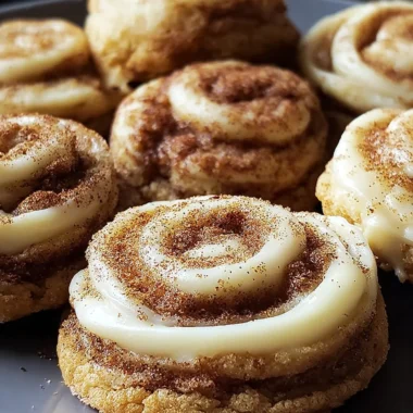 Cinnamon Roll Cheesecake Cookies Recipe