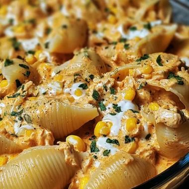 Creamy Buffalo Chicken Shells Recipe (Easy & Delicious!)