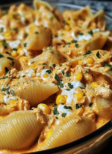 Creamy Buffalo Chicken Shells Recipe (Easy & Delicious!)