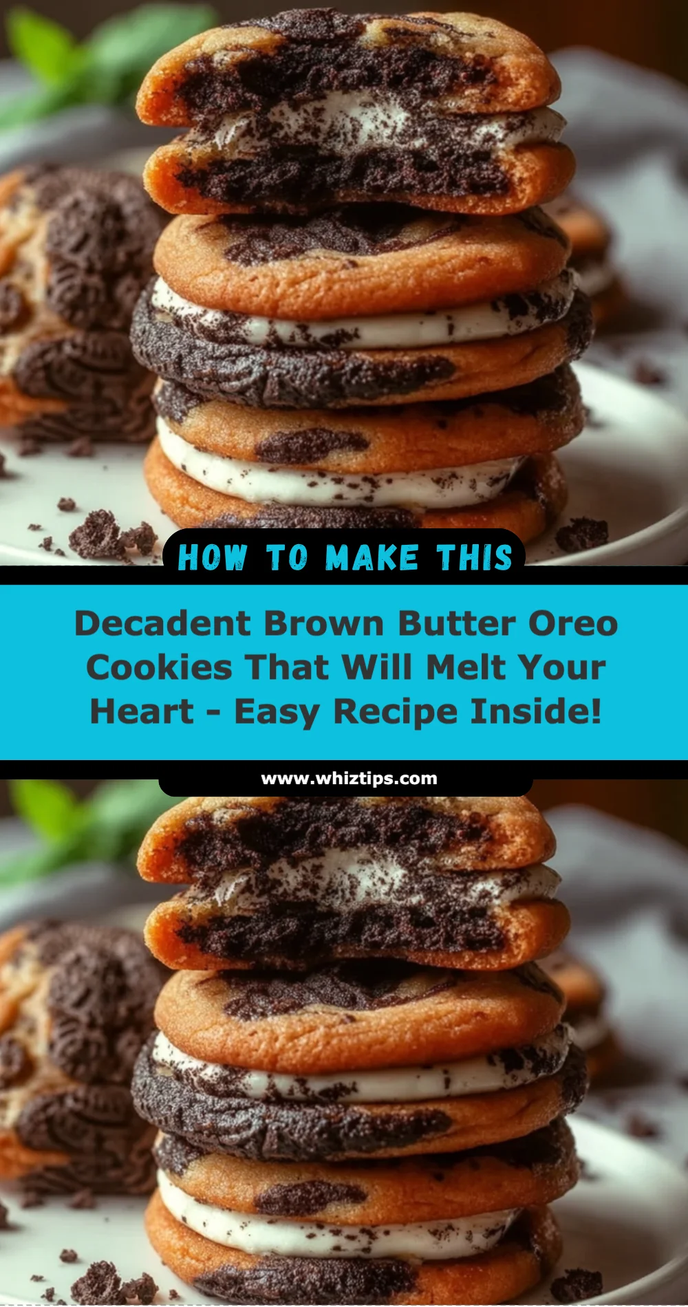 Decadent Brown Butter Oreo Cookies Recipe