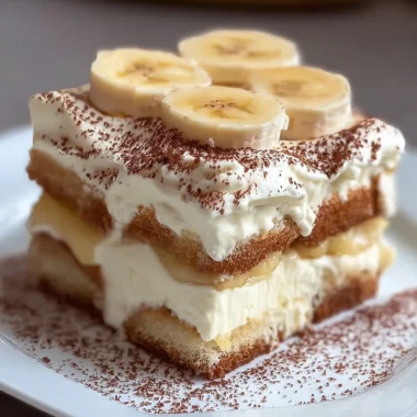 Delicious Banana Pudding Tiramisu Recipe