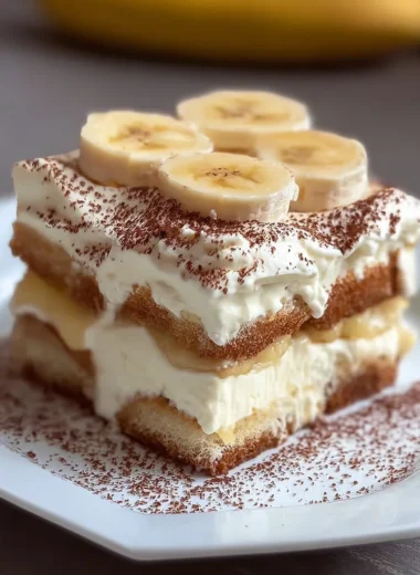 Delicious Banana Pudding Tiramisu Recipe