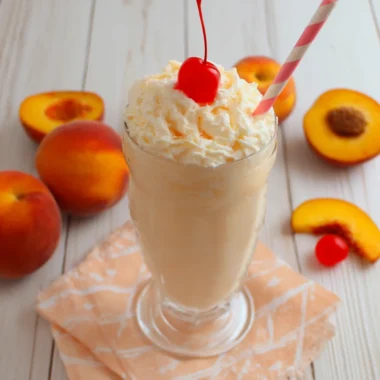 Delicious Copycat Chick-fil-A Peach Milkshake Recipe