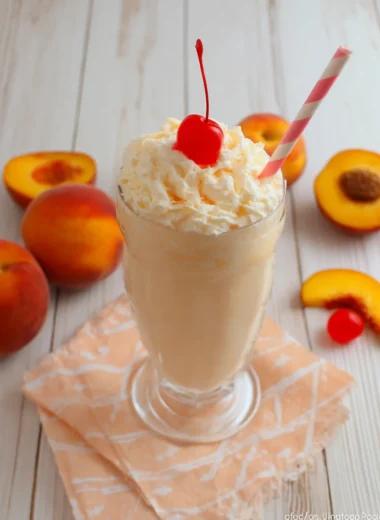 Delicious Copycat Chick-fil-A Peach Milkshake Recipe