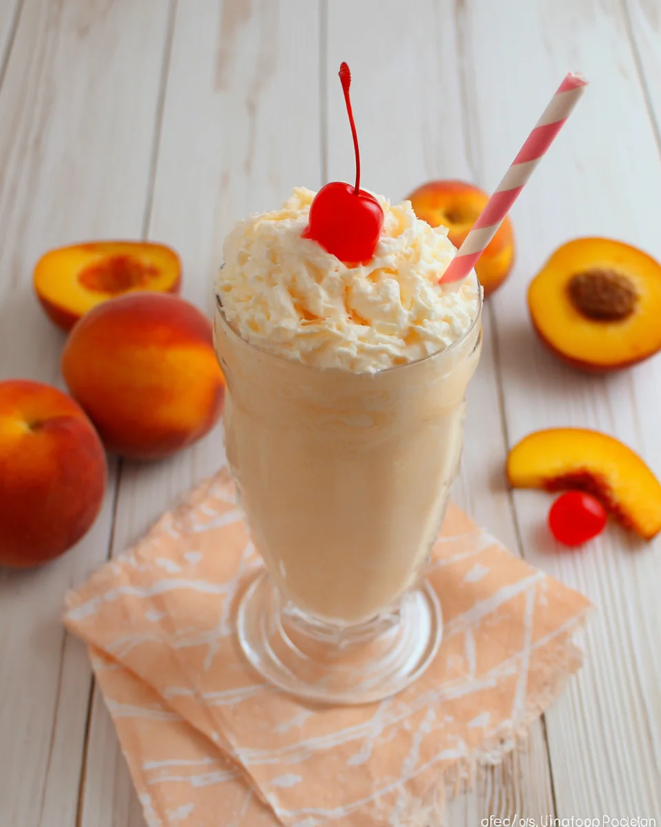 Delicious Copycat Chick-fil-A Peach Milkshake Recipe