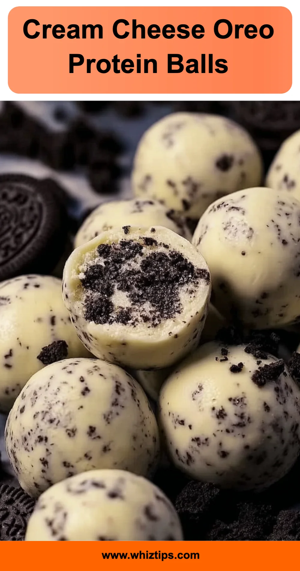 Delicious Cream Cheese Oreo Protein Balls Recipe