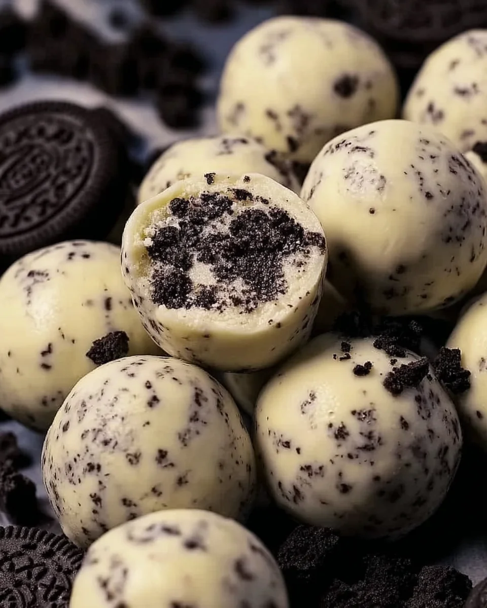 Delicious Cream Cheese Oreo Protein Balls Recipe