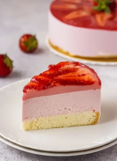 Delicious Strawberry Mousse Cake Recipe