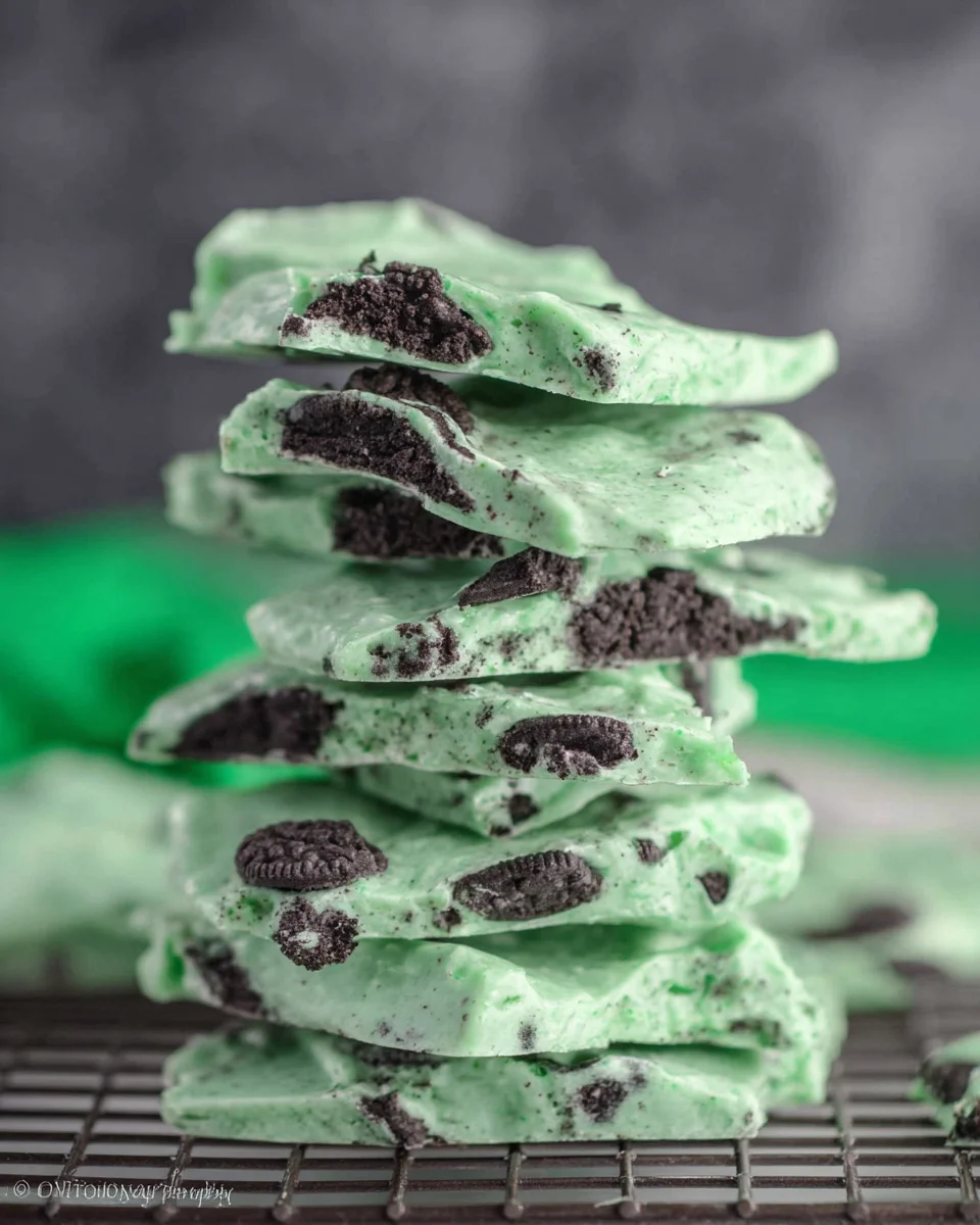 Deliciously Easy Mint Oreo Bark Recipe