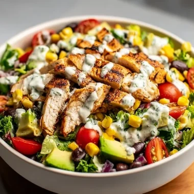 Easy Zesty Southwest Chicken Salad Recipe