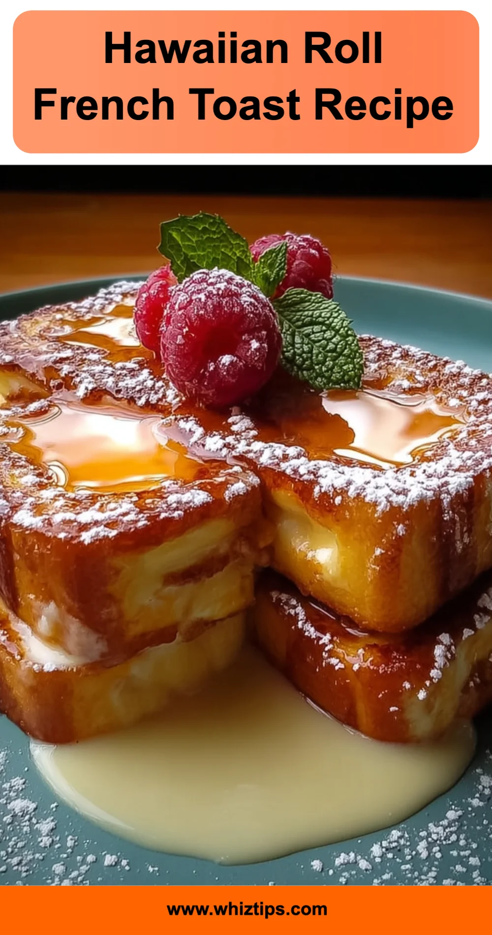 Hawaiian Roll French Toast Recipe (Sweet and Easy Breakfast!)