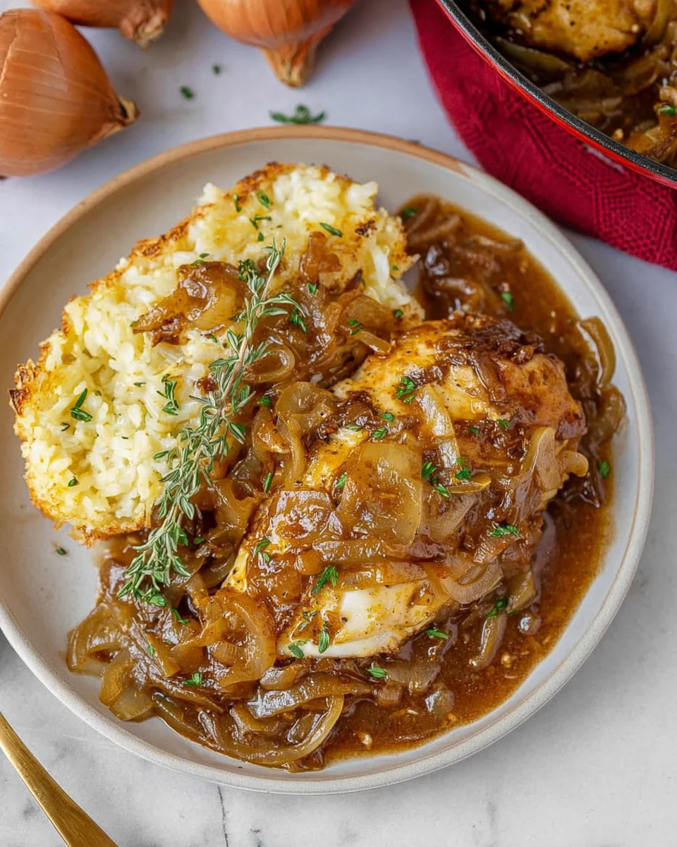 Irresistible French Onion Chicken Recipe (Cozy Delight)