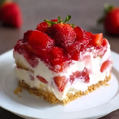 No-Bake Strawberry Delight Recipe: A Sweet and Simple Treat
