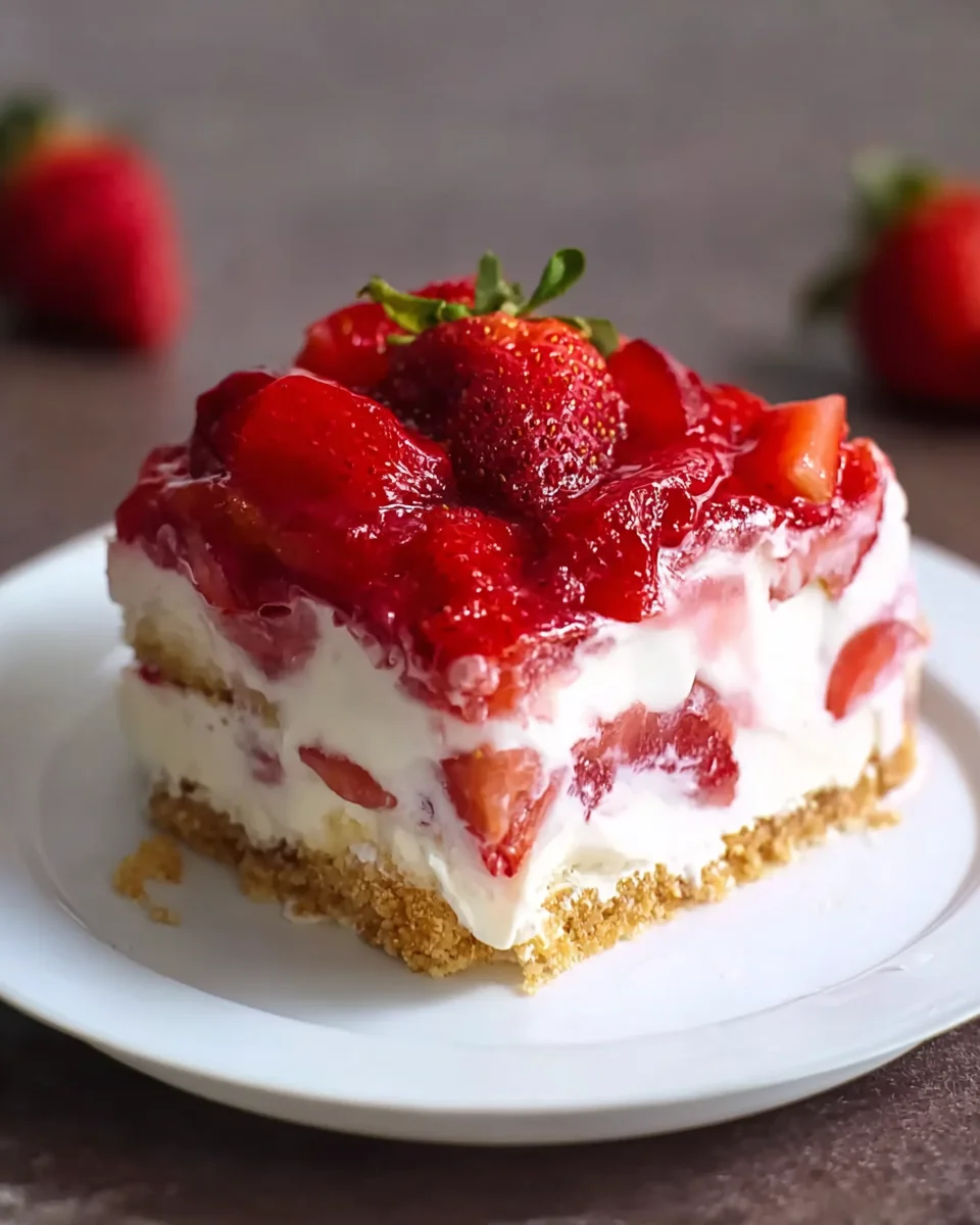 No-Bake Strawberry Delight Recipe: A Sweet and Simple Treat