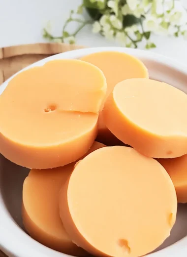 Sweet Orange and Vanilla Lotion Bars Recipe