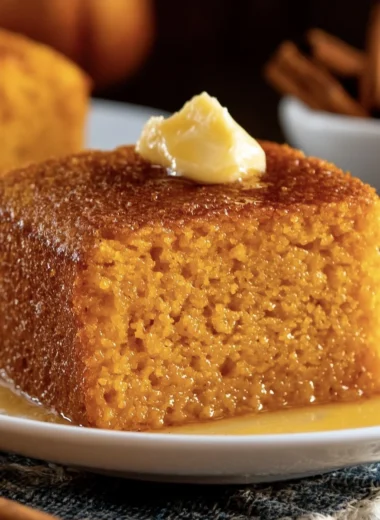 Cinnamon Honey Butter Sweet Potato Cornbread Recipe