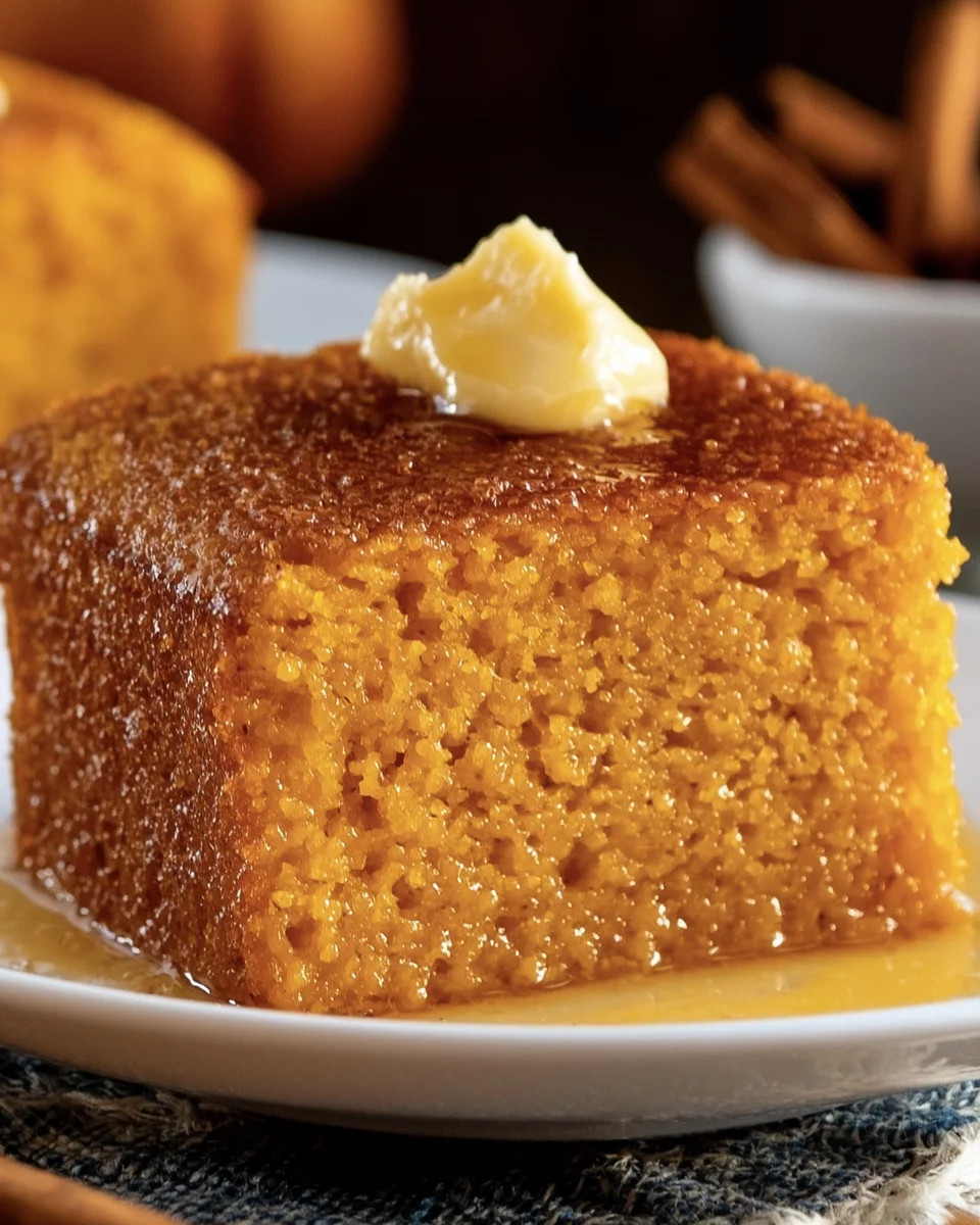 Cinnamon Honey Butter Sweet Potato Cornbread Recipe