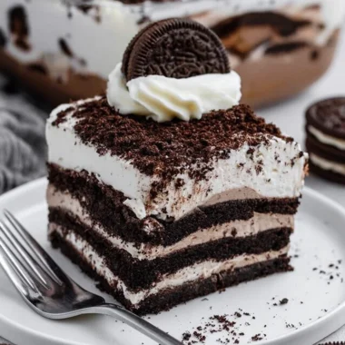 Decadent No-Bake Oreo Lasagna Recipe