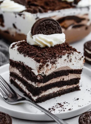 Decadent No-Bake Oreo Lasagna Recipe