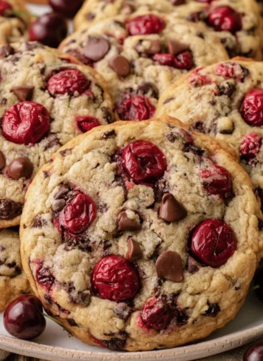 Delicious Cherry Garcia Cookies Recipe