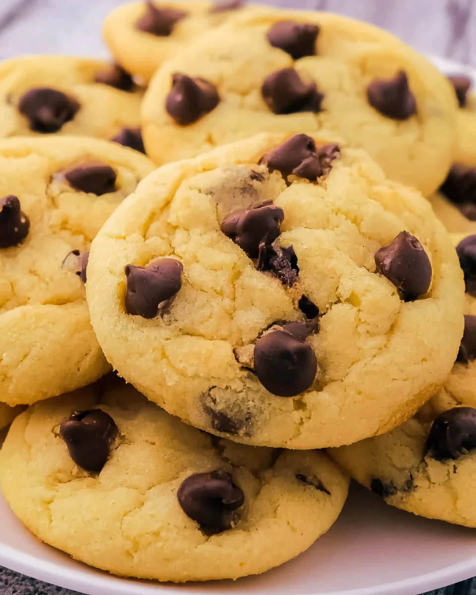Delicious Chocolate Chip Cake Mix Cookies Recipe