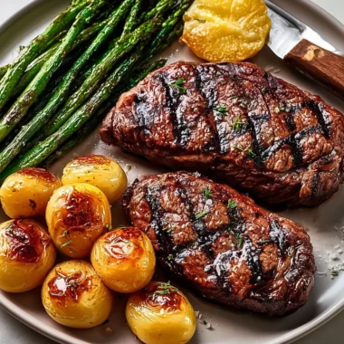 Delicious Father's Day Steak Dinner Recipe for Two