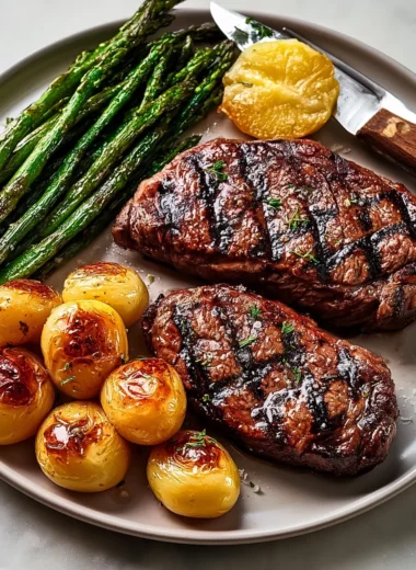 Delicious Father's Day Steak Dinner Recipe for Two