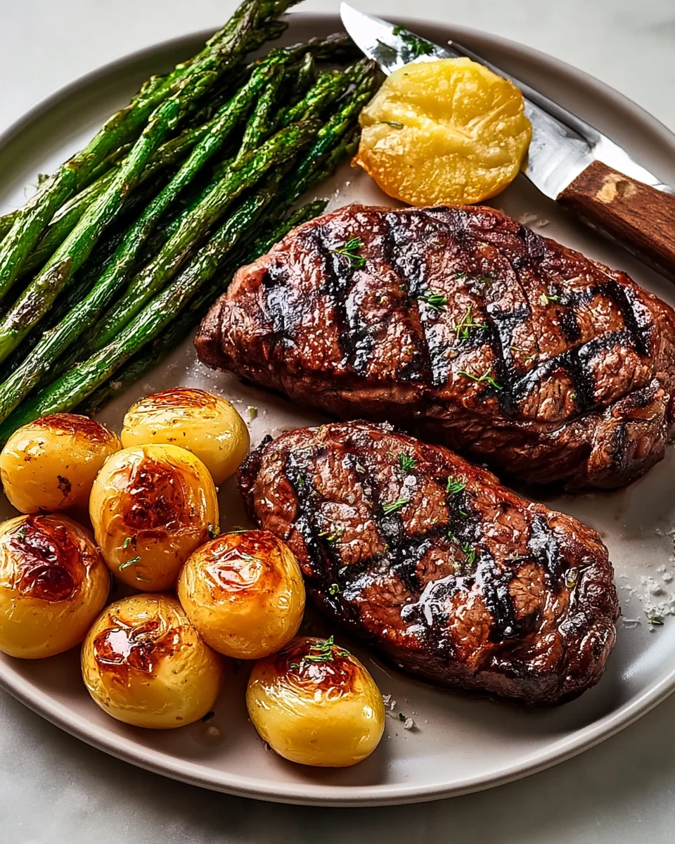 Delicious Father's Day Steak Dinner Recipe for Two