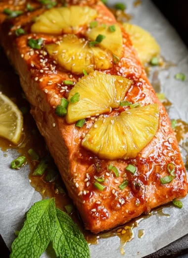 Delicious Honey Pineapple Salmon Recipe (A Tropical Delight!)