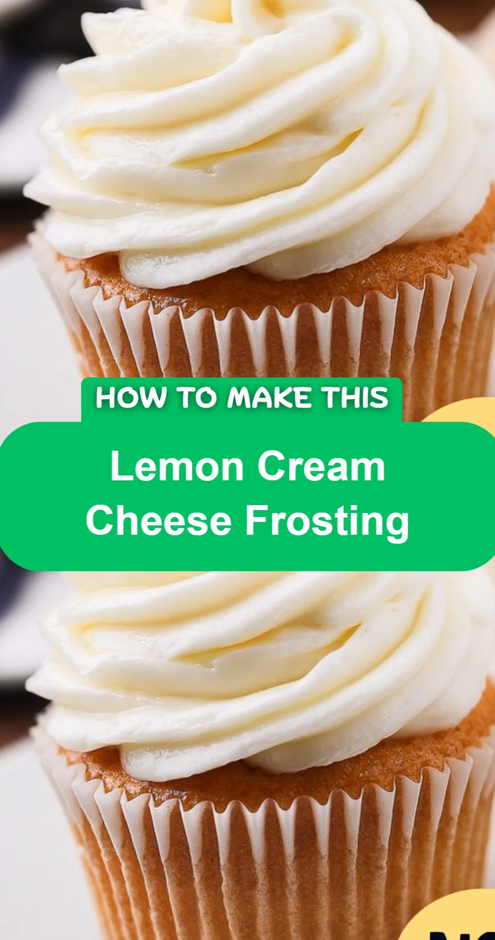 Delicious Lemon Cream Cheese Frosting Recipe