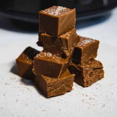 Deliciously Easy Slow Cooker Gingerbread Fudge Recipe