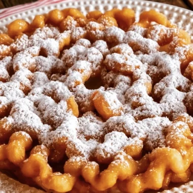 Delightful Homemade Funnel Cake Recipe