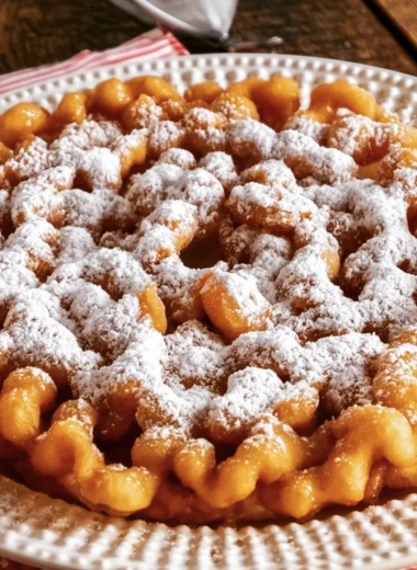Delightful Homemade Funnel Cake Recipe