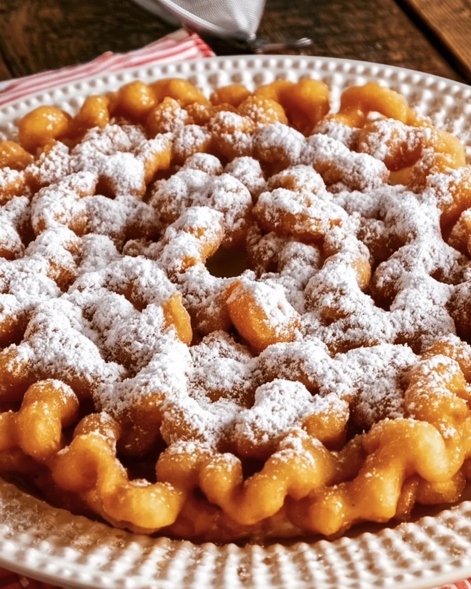 Delightful Homemade Funnel Cake Recipe
