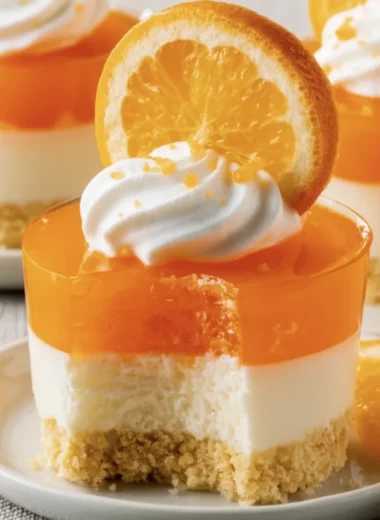 Delightful Jell-O Orange Creamsicle Cheesecake Cups Recipe