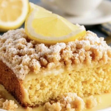 Delightfully Easy Lemon Crumb Cake Recipe
