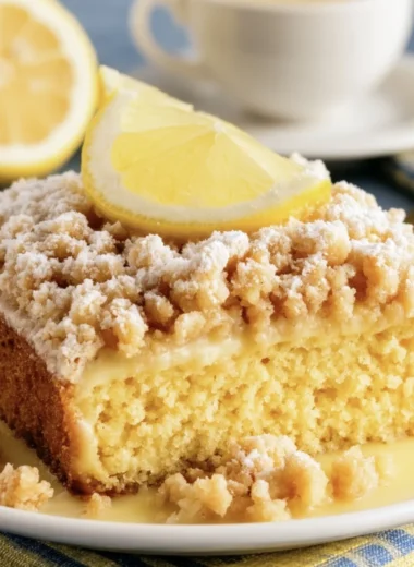 Delightfully Easy Lemon Crumb Cake Recipe