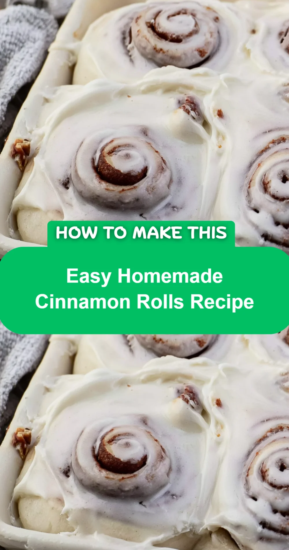 Easy Homemade Cinnamon Rolls Recipe