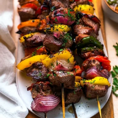 Easy Steak Kabobs Recipe (Perfect for Grilling!)