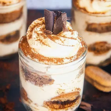 Easy Tiramisu Cups Recipe (Deliciously Simple Dessert)
