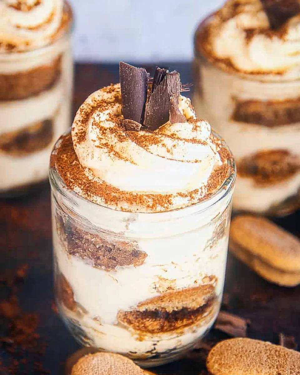Easy Tiramisu Cups Recipe (Deliciously Simple Dessert)