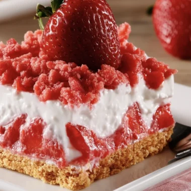 Grandma's No-Bake Strawberry Delight Recipe