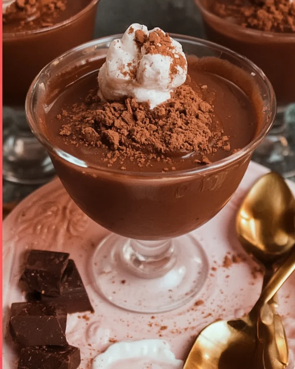 Homemade Dark Chocolate Pudding Recipe (Creamy and Delicious!)